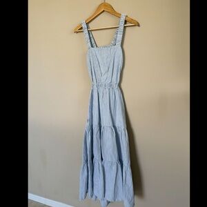 Lucky brand cotton striped dress